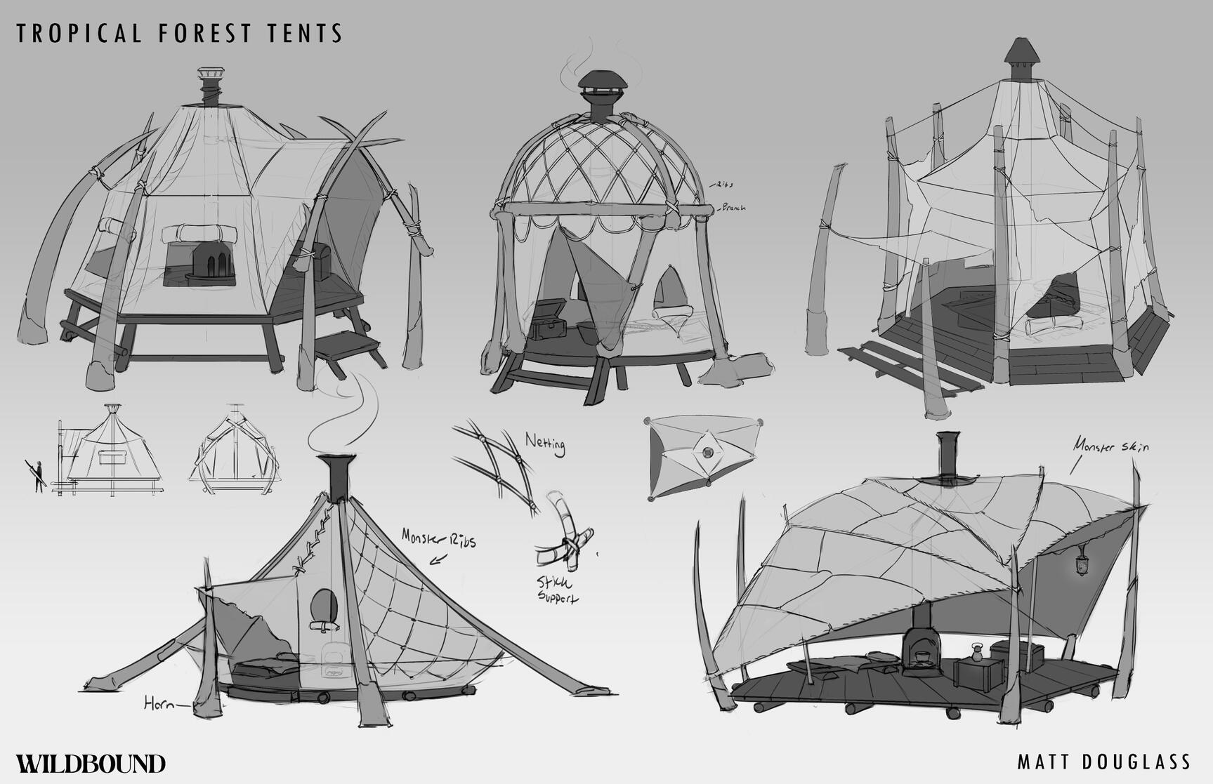 Wildbound - Tent Concepts Wildbound - Tent Concepts